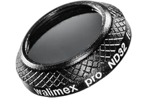 Walimex Pro Drohnenfilter DJI Mavic Pro ND32 22 mm (inklusiv Schutzhülle) schwarz, 21480