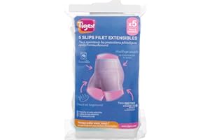 Tigex bragas de malla extensible | talla única | blanco | 5 unidades