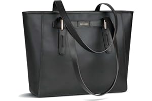 BITUOR Tote Bag Handbags for Women Large Shoulder Bag with Zipper Waterproof PU Women's Totes Ladies Bag for Work School Travel Daily Use