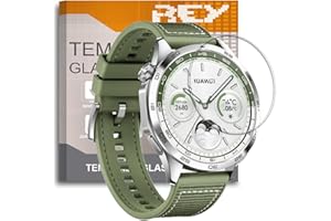 REY Oraniacza Ekranu do HUAWEI WATCH GT 4 46mm, szkło hartowane folia ochronna