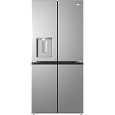 Haier American Refrigerator with Water Dispenser, Stainless Steel | Capacity 523L, 4 Doors, 83 W x 185H cm, Total No Frost, M