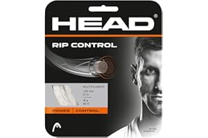HEAD Rip Control Cordajes de Raquetas de Tenis, Unisex Adulto