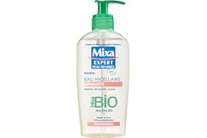 Mixa BIO - Eau Nettoyante Démaquillante - Peau Sensible - 200 ml