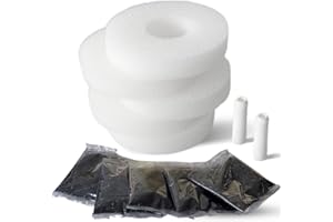 Finest-Filters 5 filtri compatibili con Biorb Filter Service Kit Refill Filter Set e 2 x Compatibile Biorb Air Stones