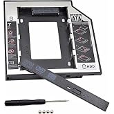 Ancheyn 12.7mm HDD Caddy DVD SSD Kutu Sata CD Kızak İkinci Harddisk Laptop Notebook 4717