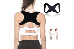 Zynxel Correcteur de Posture, Posture Correcteur Dos Femme Homme, Réglable et Respirant Redresseur de Dos, Ceinture Dorsale pour Maintien Du Dos,Du Cou et Des éPaules