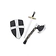 3 Piece Crusader Set, with Shield, Sword