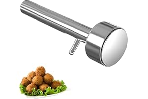 PACIENJO Falafel Portionierer,Falafel Former Für Perfekte Zubereitung Von Leckeren Falafel Bällchen - Hygienischer Kochen Mit Falafel Former - Einfache Reinigung Da Spülmaschinen Geeignet