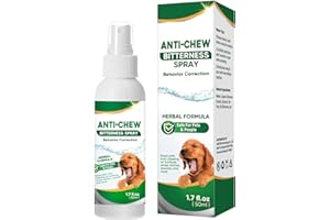 DASHR Dog Repellent, Pet Anti-Chew Spray, Prevents Dogs from Harming Furniture, Non-irritating, No Harmful Ingredients, for Indoor And Outdoor Use, Anti-Chew Spray for Dogs And Cats, 120ML