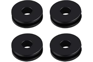 EVGATSAUTO road king detachable Windshield Grommets bushings docking hardware, 4Pcs Detachable Windshield Bushing Grommets Motorcycle Parts For Road King