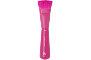KRASH TOOLS Brocha 08 CONTORNO CREMA | CREAM CONTOUR Pincel Maquillaje para Rostro Bronceador - Pelo Sintético y Mango Ergonómico - Tamaño Viaje - Vegano y Cruelty Free