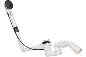 Viega 101909 Bonde de vidage pop-up Multiplex Chromé 40/50 mm