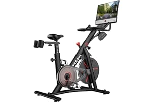 ‎YESOUL YESOUL G1M Plus Heimtrainer Ergometer, Leises Indoor Fitnessbike für Kardio Training mit Neuem 21,5" FHD-Bildschirm, Magnetischem Widerstand, 360°-Sound & Bildschirmspiegelung