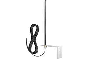 Arcets Antenne Universelle 433,92 MHz pour Portail Automatique Récepteurs et Automatisme de Porte Garage avec Support et Câble D'extension
