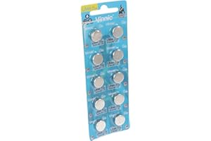 Vinnic 0% HG LR44 Alkaline 1,5 V