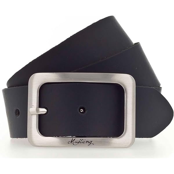 LLOYD Leather Belt 3.5 W105 Black