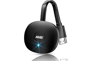 DRYMOKINI Wireless HDMI Dongle, 4K Wireless HDMI Adapter, WiFi HDMI Dongle, Video Mirror Screen Dongle from i-Phone, i-Pad, Android, PC, Tablet, Windows to HDTV/Monitor/Projector, Mira-cast, Airplay, DLNA