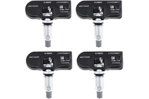 ZGFHNY Lot de 4 capteurs de pression des pneus 9681102280 TPMS pour Peugeot 407 207 307 607 508 807 pour Citroën C4 5 6 7 8