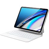 Fogy Ipad (A16) 2025/İpad 10.Nesil 2022 ile Uyumlu Magic Uyumlu Touchpad Işıklı Klavyeli Kılıf