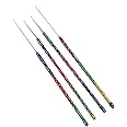 Embroiderymaterial Multicolour Aari Embroidery Needles Kit for Beading and Embroidery Work Purpose (Pack of 4)