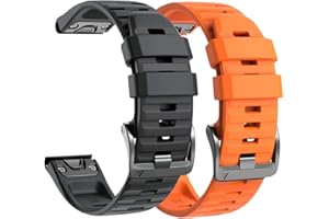 ‎NOTOCITY NotoCity für Garmin Fenix 5x/5x Plus/6x/6x Pro Armband, Quickfit 26mm für Garmin Fenix 7x/7x Pro/Fenix 3/3 HR, Uhrenarmband für Garmin Enduro 2, Instinct 2X, Epix Pro 51mm, Quatix 7x