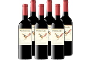 DUTIS Woodhaven - Vino de California - Vino Tinto - Zinfandel - Lote de 6 botellas x 75 cl