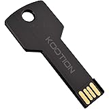 KOOTION USB-Stick in Schlüsselform, 32 GB, Metall, Schwarz