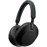 Sony WH-1000XM5 Best Active Noise Cancelling Wireless Bluetooth Over Ear Headphones with Mic for Clear Calling,Battery Life 3