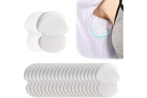 YSTrillion 120 stycken osynliga antiperspirerande kuddar under armhålorna, anti-perspirant armhåla, bekvämt engångsskydd för kvinnor och män
