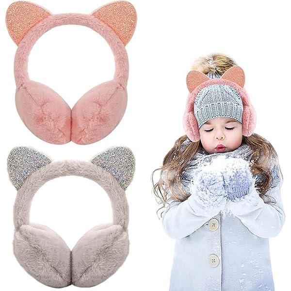 Healeved Ohrwärmer Mit Hasenohren – Flauschig, Lustig & Warm – Perfekt Für Winter & Outdoor
