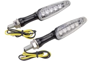 GOOFIT Motorcycle Black LED Indicator Turn Signal light Bulb Replacement For Bicycle Scooter ATV