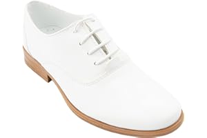 SIRRI Tapis de Derby pour garçons à Lacets Chaussures habillées Formelles Chaussures de Bal de Mariage Formelles