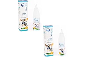 Aloeplus Otorì Detergente Orecchie Cane 125ml - per Pulizia Orecchie Cane e Gatti, 100% Naturale Aloe Arborescens BIO, Tea Tree Oil, Azione Emolliente e Lenitiva Contro Prurito Cane e Infiammazioni