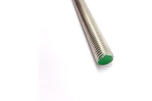 BAUZONE24 5 Stück Edelstahl A2 Gewindestangen DIN 976 1 Meter (M 12)