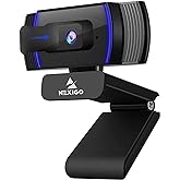 NexiGo N930AF AutoFocus Webcam with Stereo Microphone, Software Control and Privacy Cover, 1080p FHD USB Web Camera, Compatib