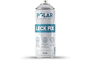Polar Klar LeakFix Spray - 400ml - Widerstandsfähiges wasserdichtes Versiegelungsmittel - Ideal für Abfluss- und Außenrohrlecks und Risse - Sofortige Reparatur und langanhaltender Schutz