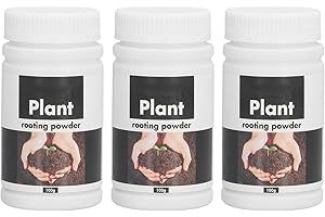 Alvinlite Poudre d'enracinement, Engrais Hormonal pour Racines 3,5 oz, 3PCS