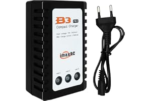 Tosiicop B3 Lipo batteriladdare 10 W Lipo batteriladdare för 2S 3S-batterier (7,4 V, 11,1 V) RC bilsvängare med XH3P- och XH4