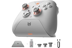 Kontrolorzy Inalámbricos, BIGBIG WON Gale Hall Controladores de PC Control de Movimiento, Joysticks Hall, 3 pary Joysticks, Aplicación para PC, Controladores de Juegos para Switch/PC/iOS/Android