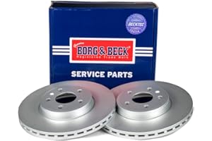 Borg & Beck BBD4689 Brake Disc Pair (Front): Audi A4, A5 Coupe 08 -