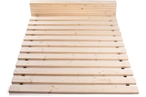 ‎TUGA - HOLZTECH TUGA - Holztech Rollrost 140 x 200 cm 20mm 300kg Lattenrost Rolllattenrost Premium Qualitätsarbeit aus Deutschland