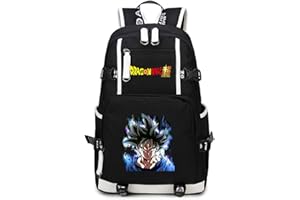 WANHONGYUE Dragon Ball Anime Backpack Student Schoolbag Laptop Book Bag Casual Dayback
