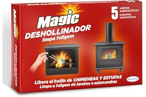Magic Quitahollín Chimeneas/Estufas, 5 sobres