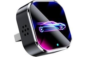 MZU CarPlay Wireless Adapter für iPhone – Upgrade auf kabelloses CarPlay, Plug & Play, USB/Type-C, Mini & Stabiler Wireless Car Play Adapter kompatibel mit Apple iOS 10+ & Wired CarPlay Autos ab 2016