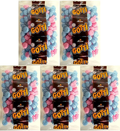 5 x REXIM GOTTI JELLY BUTTONS WEINGUMMI LAKRITZ ANIS