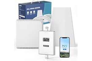 ANYCALL Mobilfunk Verstärker für Band 3 und 7, Handy Signalverstärker für Haus und Büro, 4G LTE 3G GSM Repeater mit Hoher Verstärkung für Alle Deutschen Netzbetreiber O2 E-Plus T-Mobile