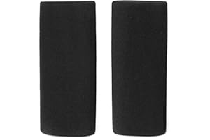 LSCUYZ Griffüberzieher Komfort, 1 Paar Motorrad Schaum Griff Bezüge Anti Vibration Slip Auf,Griffüberzug 31,7-36,8 mm,für Heizgriffe Geeignet,Anti Vibration,Motorrad Lenkergriffe Schaumstoff, Leichte Montage