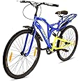 Avon Buke Draco 26T MTB Bicycles for Men|Frame Size:18.5'inch|Wheel Size:26'inch| Short Bent Handle Bars |Rigid Fork with Caliper Break with Centre Frame/Steel Rim(Glossy Spinel Blue)