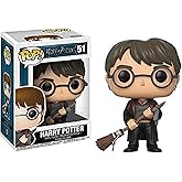 Funko Harry Potter with Firebolt & Feather Figurina, Multicolore, 14949