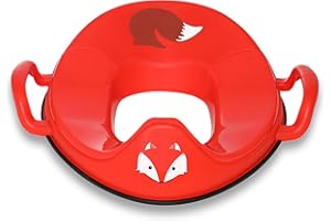 MY CARRY POTTY My Little Trainer Seat - Fox Toilet Training Seat, Potty Training Toilet Seat for Toddlers